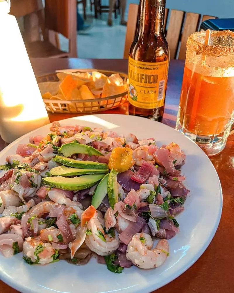 ¿Ya probaste nuestro delicioso ceviche caribeño? 🤤